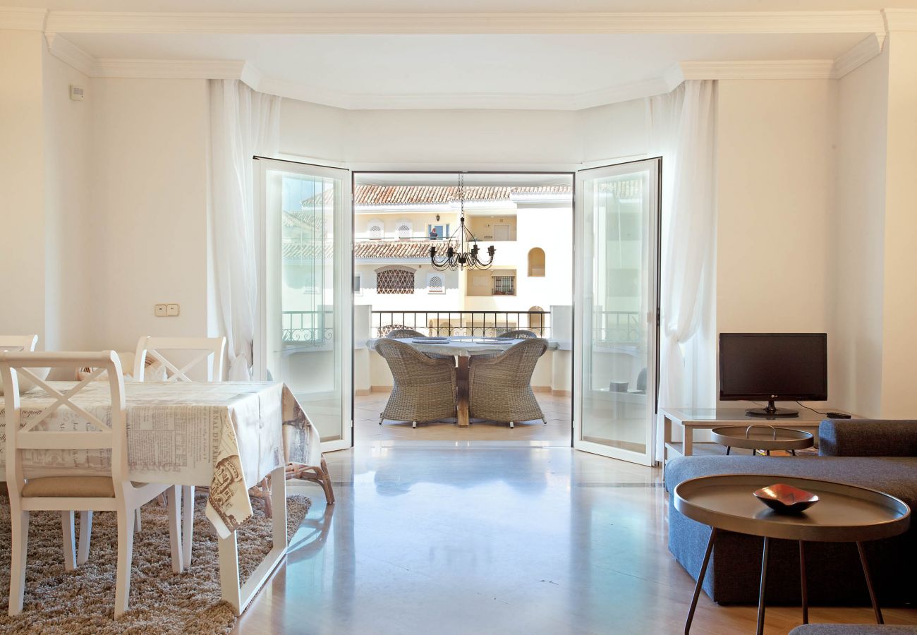Apartamento en Marbella - Apartamento con piscina a 200 m de la playa