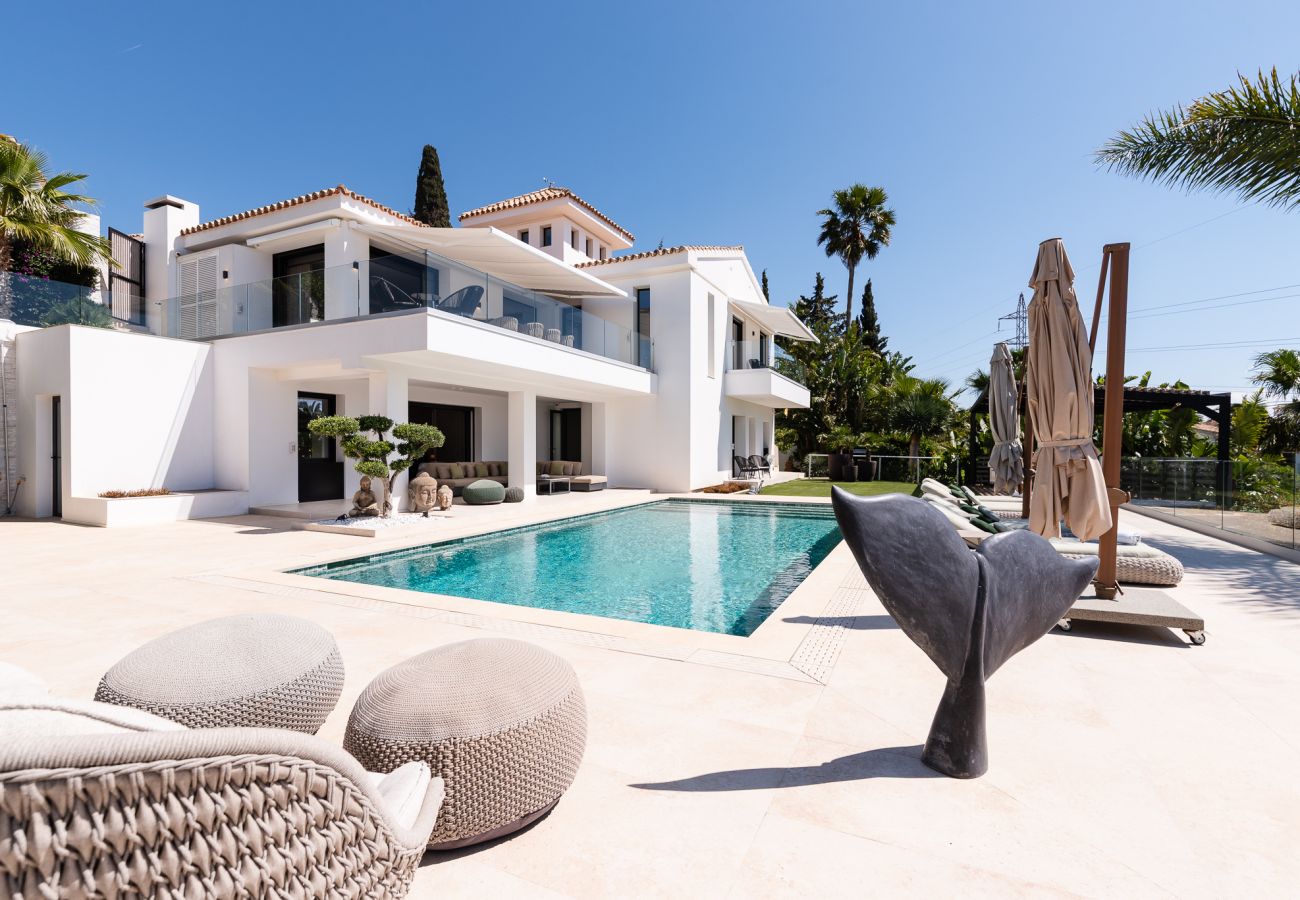 Villa à Marbella - Villa avec piscine à&nbsp;2 km&nbsp;de la plage