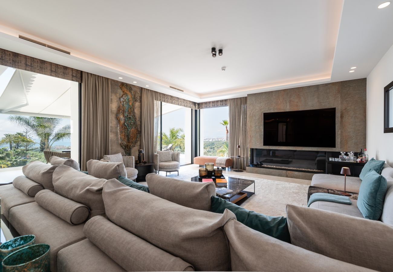 Villa à Marbella - Villa avec piscine à&nbsp;2 km&nbsp;de la plage