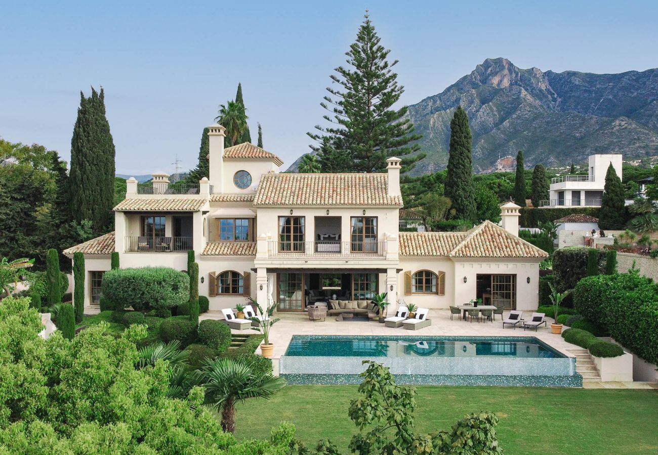 Villa à Marbella - Villa avec 6 chambres à 1 km de la plage