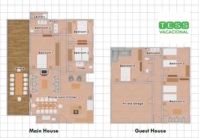 Villa à Alhaurin de la Torre - TESS Rancho Las Palmeras Villa à Alhaurin de la Torre - TESS Rancho Las Palmeras